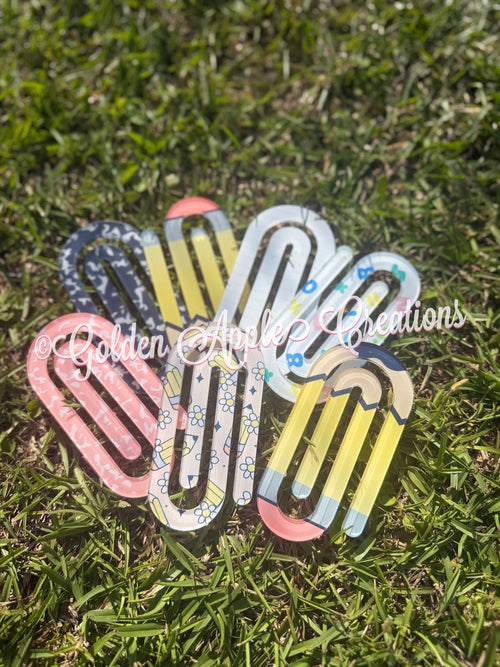 Jumbo Paper Clip Set (3)